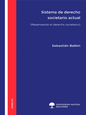 cover image of Sistema de derecho societario actual